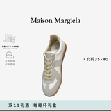 MAISON MARGIELA马吉拉情侣德训鞋拼接小白鞋休闲运动鞋经典款女单鞋 T1016水洗白 38