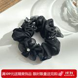 向晚发圈发绳高级感花朵发圈女气质丸子头头绳高弹力大肠圈女生日礼物