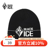 黑冰（BLACKICE）秋冬户外男女跑步运动针织帽保暖毛线帽冬季帽子Z2141-冰山-黑