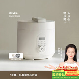 olayks立时电压力锅 双胆高压锅 家用多功能高压电饭锅快煮智能预约压力锅婴儿辅食锅 3升适用1-4人