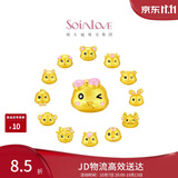 周大福SOINLOVE 萌宠系列 小金鼠足金转运珠配手绳 VR1409生日礼物