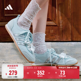 adidas「冰淇淋T头鞋」VS JOG 2.0薄底运动鞋男女阿迪达斯轻运动 浅天蓝/金属银/亮白 (推荐女生选小半码)   37