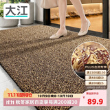 大江入户门地垫脚垫户外门口地毯硬丝进门垫77x120cm