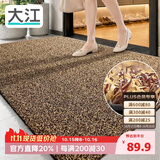 大江入户门地垫脚垫户外门口地毯硬丝进门垫77x120cm