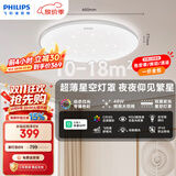 飞利浦（PHILIPS）客厅吸顶灯全光谱护眼智能灯具已接入米家APP流萤48W【包安装】