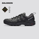 萨洛蒙（Salomon）女款 户外运动舒适透气轻量防水减震防护徒步鞋 X BRAZE GTX 磁铁灰 471807 3.5 (36)