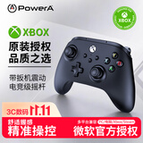 PowerA微软官方授权xbox游戏有线手柄 支持pc steam电脑xbox series实况影怪物猎人明末地平线6影之刃零