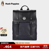 暇步士（Hush Puppies）双肩包男时尚背包14英寸电脑包出差旅行包办公多功能生日礼物
