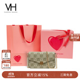 VANESSA HOGAN VH女包山茶花信封包轻奢老花链条小包单肩斜挎包生日礼物送女友