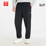 耐克（NIKE）裤子男裤秋冬季2026新款跑步运动裤直筒裤宽松卫裤长裤男士休闲裤 【Therma-FIT加绒保暖】裤脚拉链/小脚裤/晒图退10 L 【175】体重130~150斤左右
