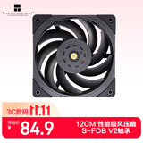 利民（thermalright）TL-B12 12CM 性能级风压扇 2150转速PWM  S-FDB V2轴承 三次元动平衡