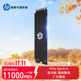 惠普（HP）1TB SSD固态硬盘 M.2接口(NVMe协议) GX900系列PCIe 5.0读速11000MB/s助力OpenClaw AI