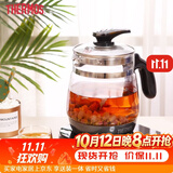 膳魔师（THERMOS）养生壶玻璃烧水壶1.8L煮水果茶花茶熬药煮粥多功能耐高温EHA-1316E 浅灰色 1.8L