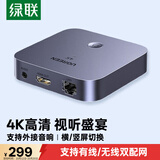 绿联手机无线投屏4K高清视频同屏器HDMI传输接收器适用苹果华为小米手机电脑接电视显示器投影仪25480