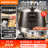 苏泊尔（SUPOR）0涂层球釜电压力锅6L双胆全自动智能预约 家用 SY-60YC6011Q电饭煲高压锅6-8人