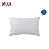 MUJI【凉柔系列】 枕套 枕头套单个装家用床上用品  凉感 灰色 单只 48cm*74cm 枕芯用