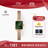 丹尼尔惠灵顿（DanielWellington）DW女士手表复古小方糖钢表带石英腕表生日礼物送女友DW648