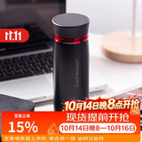 乐扣乐扣（LOCK&LOCK）菲特旋转盖轻量杯保温杯学生商务水杯450ml黑红 LHC4131BKR