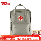FJALLRAVEN北极狐双肩包kanken男女户外大容量书包电脑包运动旅行背包23510 021雾灰色 16L【可容纳14寸笔记本电脑】