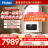 海尔（Haier）【节能王30JN7PLUS】一级能效冷凝燃气壁挂炉天然气采暖炉暖气片地暖零冷水热水器 国家补贴自营