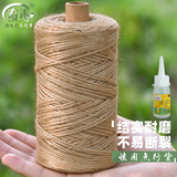 寿禾 麻绳装饰编织猫抓板手工DIY复古包装 2mm200米柱状+胶水