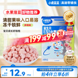小鹿蓝蓝新版益生元冻干水果溶豆豆多桃味 儿童零食溶溶豆易吞咽18g