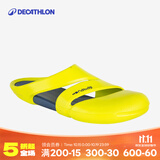 迪卡侬（DECATHLON）游泳男士运动包脚拖鞋男时尚室外速干沙滩洞洞鞋NABD CLOG500 明亮柠檬 42 -43