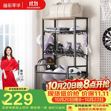 溢彩年华运动器材收纳架健身房器材哑铃置物架训练器材车蓝球放置架子6335