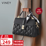 viney【陈紫函同款】牛皮手提包包女包斜挎妈妈包生日礼物大容量送老婆