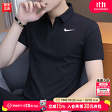 耐克（NIKE）短袖男夏季2026新款运动服跑步健身速干衣翻领休闲T恤透气POLO衫 Dri-FIT快干科技【热推款】晒图退5 XL 【180】体重150~170斤左右