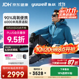 鱼跃家用保健便携式制氧机车载吸氧气机高原6.5h续航YU-lite8