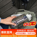 乐扣乐扣（LOCK&LOCK）小水库大容量塑料运动水杯户外冷水壶刻度把手男女杯子2.2L白色