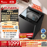 小天鹅（LittleSwan）波轮洗衣机全自动家用 12KG大容量 直驱变频 洗全家大件 TB12V28DT 一级能效 国家补贴 京东自营