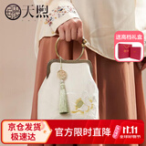 PmSix包包女包国风刺绣新中式手提圆环旗袍汉服单肩包送女友生日礼物