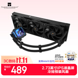 利民（thermalright）Frozen Warframe Pro 360 BLACK 寒冰装甲PRO一体式水冷散热器IPS液晶屏FW PRO 360 BLACK