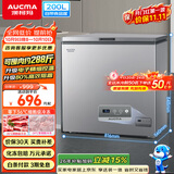 澳柯玛（AUCMA）200升单温家用冰柜87%减霜冷藏冷冻电脑控温冷柜一级冰箱BC/BD-200DNE 以旧换新