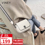 viney牛皮包包女包时尚斜挎包小包轻奢单肩包生日礼物高级感送女友老婆