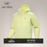 ARC'TERYX始祖鸟 GAMMA LIGHTWEIGHT HOODY 防风 男子 软壳夹克 Ray/辉耀黄 L