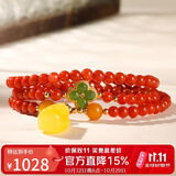 豆蔻时光4.5-5mm南红玛瑙手串蜜蜡貔貅平安扣碧玉四叶草手链项链女款