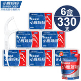 小鹿妈妈牙线棒超细舒适深洁经典牙签50支/盒*6盒 共300支