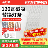 圣伯顿（Shengbodun）led灯条吸顶灯替换灯芯磁铁替换客厅改造灯带灯管长条 三色120瓦