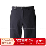 Columbia哥伦比亚男裤子春夏户外休闲简约拒水干爽轻薄透气旅行户外短裤 AE0384010-往年 S