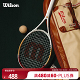 Wilson威尔胜复古tour one进阶拍全碳素一体网球拍 1号柄 WR106510U1