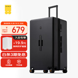 地平线8号（LEVEL8）行李箱 密码拉杆箱女男托运旅行PC箱28英寸大容量 旅行者系列黑色