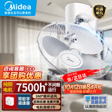 美的（Midea） 顶扇楼顶扇吸顶扇商用学校宿舍工业大风力节能交流定频壁扇家用客厅摇头吊顶风扇 FD40-11A