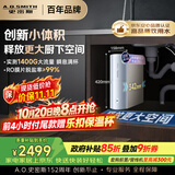 史密斯（A.O.SMITH）佳尼特净水器蓝鲸1200G 家用净水器厨房专用台下净水机直饮一体机小体积冠军之选CR3000BM1