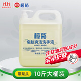 榄菊洗手液大桶5kg带泵头补充装家庭酒店甘油润肤洗手液替换装