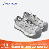 迪卡侬（DECATHLON）溯溪鞋女户外登山涉水鞋沙滩郊野徒步防滑凉鞋夏日NH900洞洞鞋 岩灰色 37
