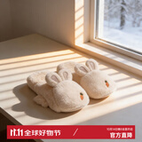 浩冠可爱毛茸茸手套女冬季少女韩版翻盖露指毛绒保暖加绒学生