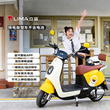 立马电动摩托车 MINI-PRO【不可上牌收藏自用】仅车架无电池版长续航智能APP电动车 柠檬密黄